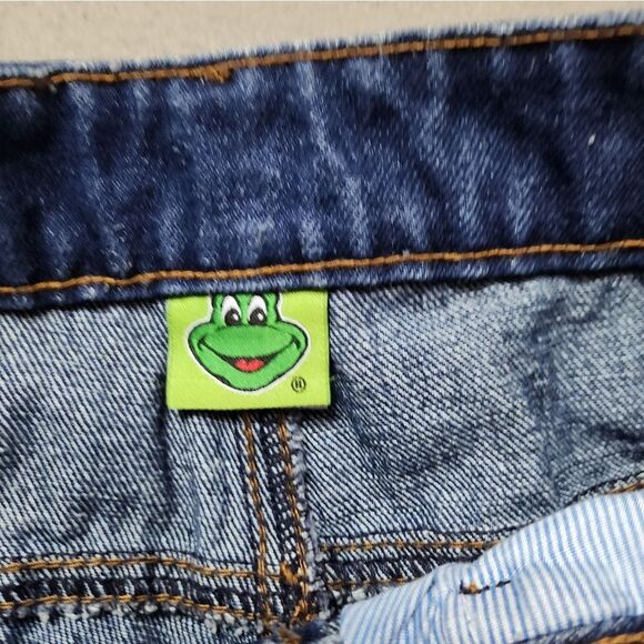 Senor Frog's Jean Shorts Blue Denim Shorts SZ 9 - Picture 3 of 10